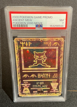 POKEMON 2000 MOVIE ANCIENT MEW PROMO PSA 7 Graded - Image 1