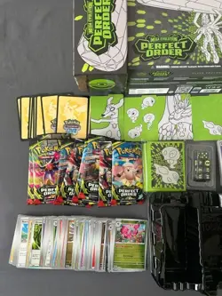 Pokemon Perfect Order OPENED ETB w- BULK, Holos, Reverse - All Contents !READ! - Image 3