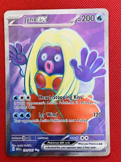 Jynx EX 191/165 SV3.5 Holo Ultra Rare Scarlet & Violet 151 Pokemon NM - Image 1