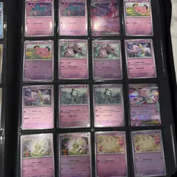 2025 Pokemon Phantasmal Flames Complete Base Set 1-94 Master Set (N/H/RH/EX) - Image 5