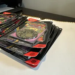 8 Phantasmal Flames Blister Booster Packs Pokemon TCG Factory Sealed - Image 2