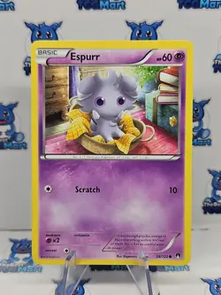 Espurr BREAKpoint 58/122 Pokemon LP - Image 1