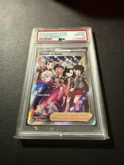 PSA 10 Friends In Galar TG23 Pokemon Sword & Shield Silver Tempest 2022 - Image 1