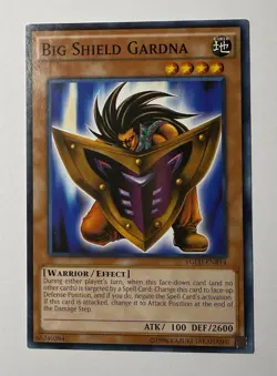 Big Shield Gardna YGLD-ENB14 Yugi's Legendary Decks Unlimited Yugioh LP/NM - Image 1