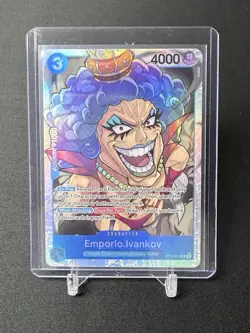 Emporio.Ivankov ST12-010 Super Rare One Piece TCG Near Mint - Image 1