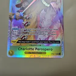 One Piece Card Game Charlotte Perospero OP03-113 SR Pillars of Strength TCG CCG - Image 4
