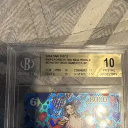 Boa Hancock SP OP07-051 Emperors in the New World Foil Beckett 10 2024 - Image 3