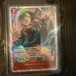 One Piece TCG Rorona Zoro EB04-007 SR English Near Mint - Image 1