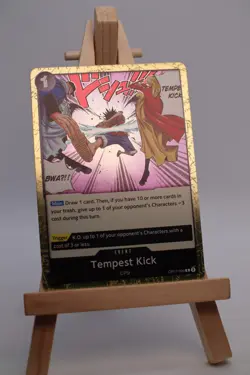 3x Tempest Kick OP07-096 500 Years in the Future One Piece TCG NM - Image 1
