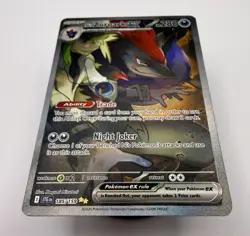 Pokemon TCG Journey Together N's Zoroark EX Card 185/159 Fresh From Pack - Image 1