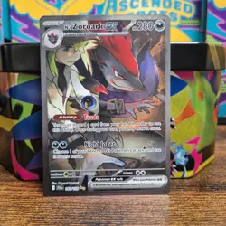 Pokemon TCG Journey Together N's Zoroark EX Card 185/159 - Image 1