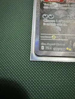 Pokemon TCG Journey Together N's Zoroark EX Card 185/159 MINT CONDITION - Image 4