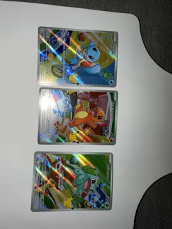 Pokemon First Partner Illustration 30th Collection Complete Promo Set 9 Cards NM - Image 2