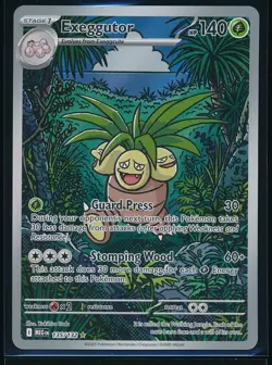 2025 Pokemon Exeggutor Holo Illustration Rare ME01: Mega Evolution 135/132 NM - Image 1