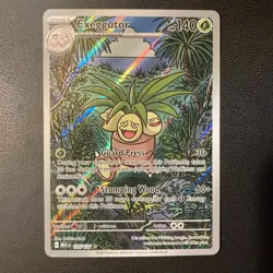 Exeggutor 135/132 Illustration Rare IR ME01 Mega Evolution Pokemon Card - NM - Image 1