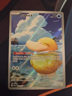 Pokemon TCG Psyduck Illustration rare Ascended Heroes Mint Condition English - Image 1