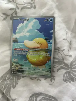Pokemon TCG Psyduck 226 Illustration Rare Ascended Heroes Pack Fresh - Image 1