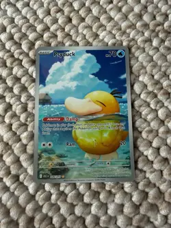Pokemon TCG Psyduck 226 Illustration Rare Ascended Heroes Pack Fresh - Image 2