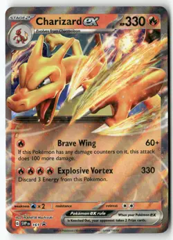 Charizard ex Promo SV: Scarlet & Violet Promo Cards 161 NM - Image 1