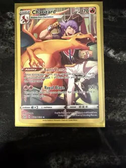 Pokemon TCG Charzard Trainer Gallery 2022 Ultra Rare Card TG03 TG30 HP 170 - Image 1