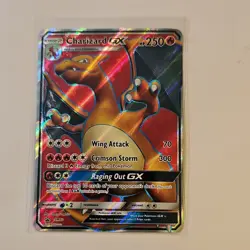 Pokemon Charizard GX SM60 Full Art Promo Holo Card - Image 1