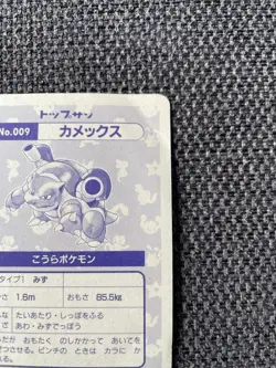 Topsun Pokemon Blastoise No009 Holo Card 1995 Japanese Vintage Rare F/S - Image 5