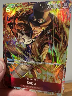 Sabo (Illustration Box Vol.5) OP05-007 One Piece Promotion Cards Foil English NM - Image 3