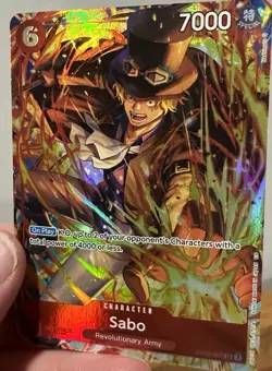 Sabo (Illustration Box Vol.5) OP05-007 One Piece Promotion Cards Foil English NM - Image 4