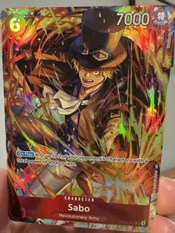 Sabo (Illustration Box Vol.5) OP05-007 One Piece Promotion Cards Foil English NM - Image 5