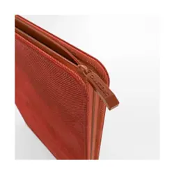 GameGenic Card Storage Zip Up 8 Pocket - Red New - Image 2