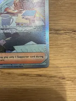 Pokemon Jacq Scarlet & Violet Base Set Holo Card 250/198 Special Illustration NM - Image 5