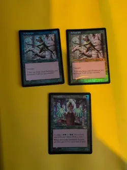 Gempalm Strider & 2x Defiant elf. LEGIONS (2003). OLD VINTAGE FOIL MTG 3 CARD - Image 1