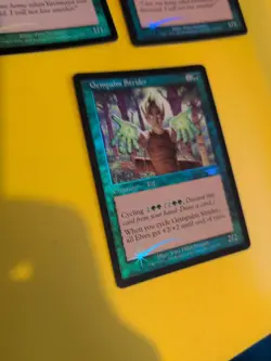 Gempalm Strider & 2x Defiant elf. LEGIONS (2003). OLD VINTAGE FOIL MTG 3 CARD - Image 3