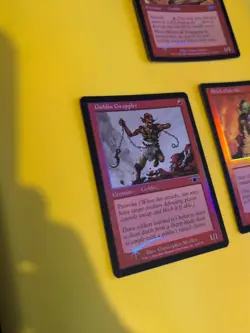 Warbreak Trumpeter,Skirk Outrider,Goblin Grappler. LEGIONS. OLD FOIL MTG 3 CARD - Image 1