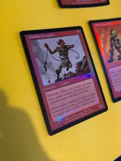 Warbreak Trumpeter,Skirk Outrider,Goblin Grappler. LEGIONS. OLD FOIL MTG 3 CARD - Image 3