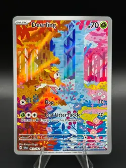 Deerling 165/162 + Sawsbuck 166/162 Temporal Forces Connecting Art Card Lot NM - Image 2
