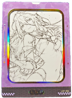 Genki Parade 2 - Anime Waifu LSP Trading Card - LSP-006 - Image 2