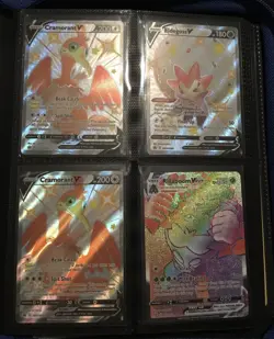 Pokemon Lot Of 24 Cards Binder Not Included - Image 3