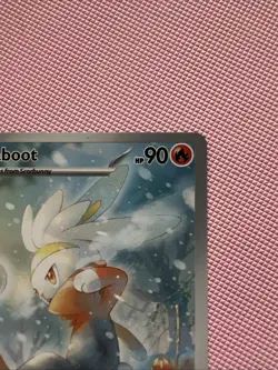 Pokemon Raboot Full Art Illustration Rare Holo Card 147/142 Sv07 NM - Image 3