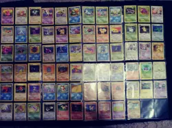 Vintage Lot 70 Pokemon Cards 1995, 96, 98, 99, 2000, 2005 - Image 1