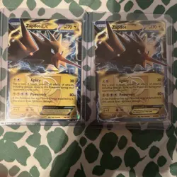 Pokemon TCG Team Plasma Zapdos EX Plasma Storm Holo Ultra Rare Card 48/135 lot 2 - Image 1