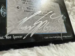 🐍 Artist-Signed - Lure of the Serpent (V:tES CCG) - Ron Spencer - Action Card - Image 5