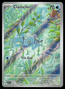 Pokemon Cards Clauncher 205/198 Scarlet & Violet Illustration Rare NM *3 - Image 1