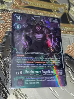 Digimon Card Game Belphemon: Rage Mode (Alternate Art) Sinister Order EX10-022 - Image 1