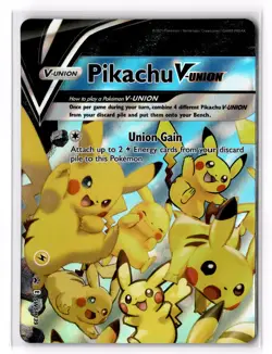 Pikachu V-Union SWSH139 SWSH: Sword & Shield Promo Cards Holofoil NM - Image 1