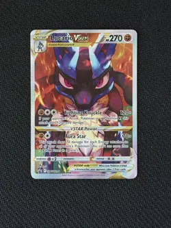 Lucario VSTAR SWSH291 SWSH: Sword & Shield Promo Cards Holo - Image 1