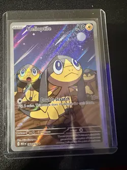Helioptile Illustration Rare Mega Evolution 143/132 TCG Card - Image 1