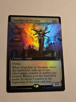 Guardian of Ghirapur X1 FOIL (Extended Art) MOM MTG March Of The Machine - Image 1