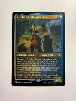 Ayesha Tanaka, Armorer (Foil Etched) 51 MTG Commander: Dominaria United - Image 1