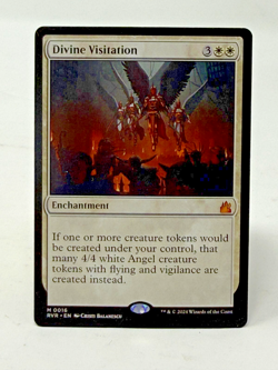 MTG-Divine Visitation- ENCHANTMENT - Image 1
